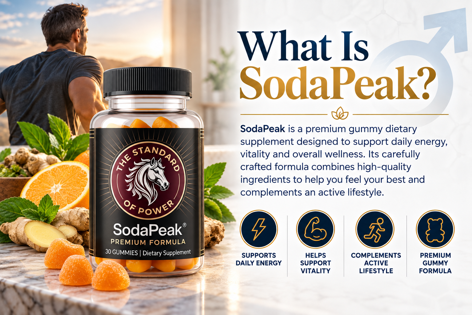 What is SodaPeak, natural ingredients