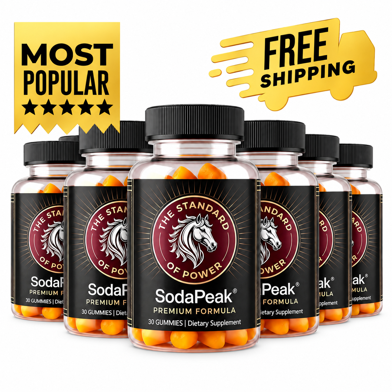 SodaPeak 6 bottle pack